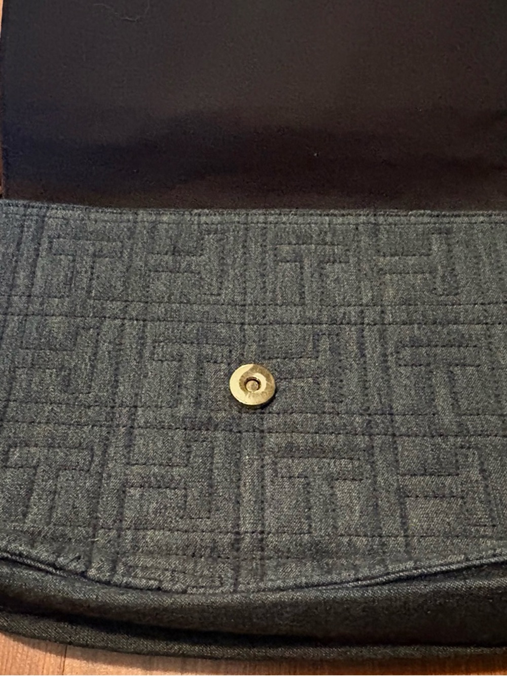 Tommy Hilfiger Denim Shoulder Bag with Red and Blue Strap Y2K - Picture 10 of 12